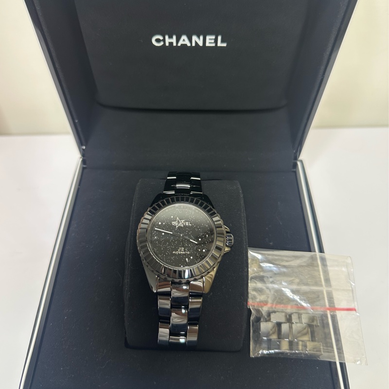 近全新限量款CHANEL 超美限量香奈兒 J12 Interstellar 星際限量版腕錶 38mm-0