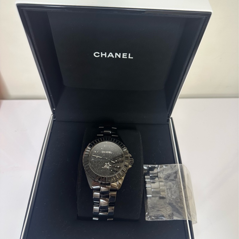 近全新限量款CHANEL 超美限量香奈兒 J12 Interstellar 星際限量版腕錶 38mm-1