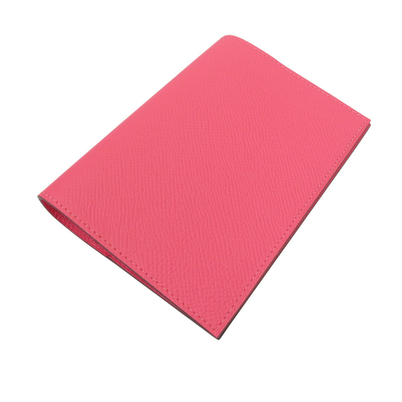 杜鵑粉 Epsom牛皮 Agenda Cover 護照夾 C刻【HERMES 愛馬仕】-2