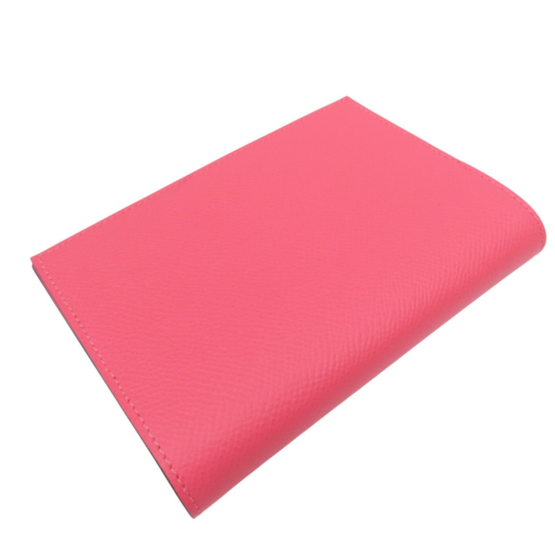 杜鵑粉 Epsom牛皮 Agenda Cover 護照夾 C刻【HERMES 愛馬仕】-3