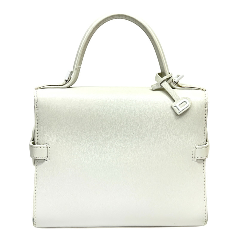 白色 牛皮 Tempete Mini 兩用包【DELVAUX 德爾沃】 AA0532-2
