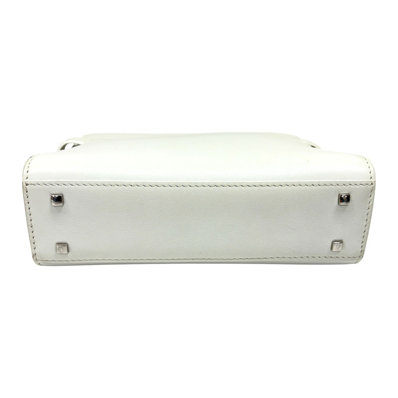 白色 牛皮 Tempete Mini 兩用包【DELVAUX 德爾沃】 AA0532-3
