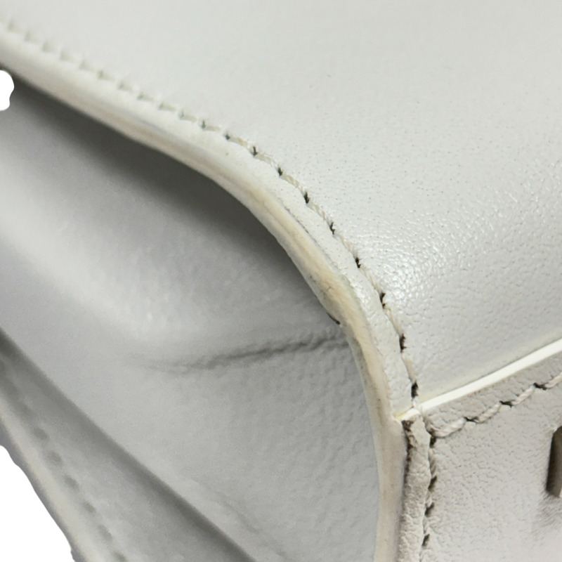 白色 牛皮 Tempete Mini 兩用包【DELVAUX 德爾沃】 AA0532-12