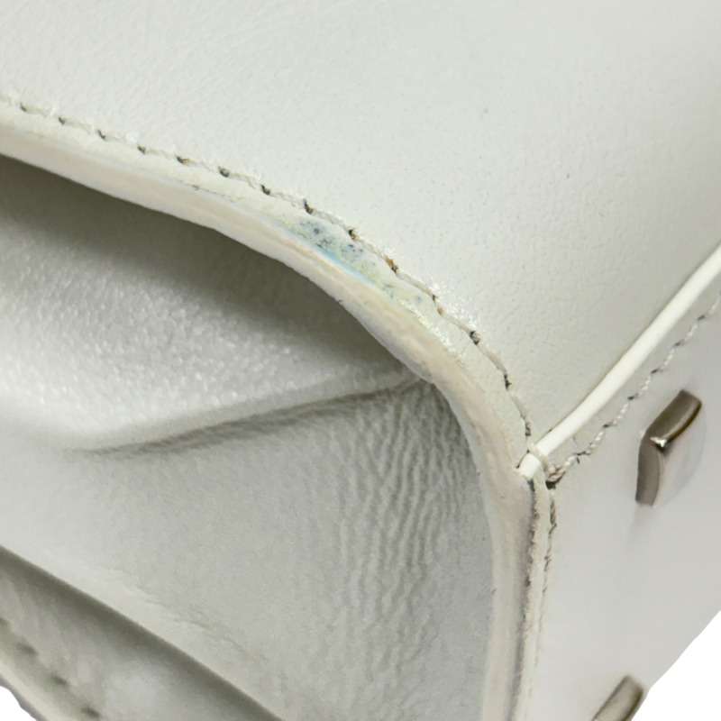 白色 牛皮 Tempete Mini 兩用包【DELVAUX 德爾沃】 AA0532-14