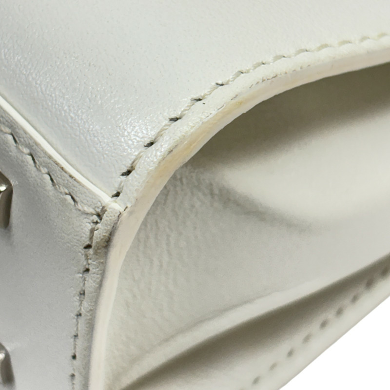 白色 牛皮 Tempete Mini 兩用包【DELVAUX 德爾沃】 AA0532-15