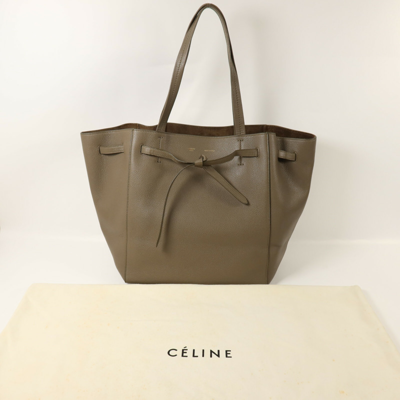 CELINE 牛皮皮革Cabas Phantom手挽袋-8