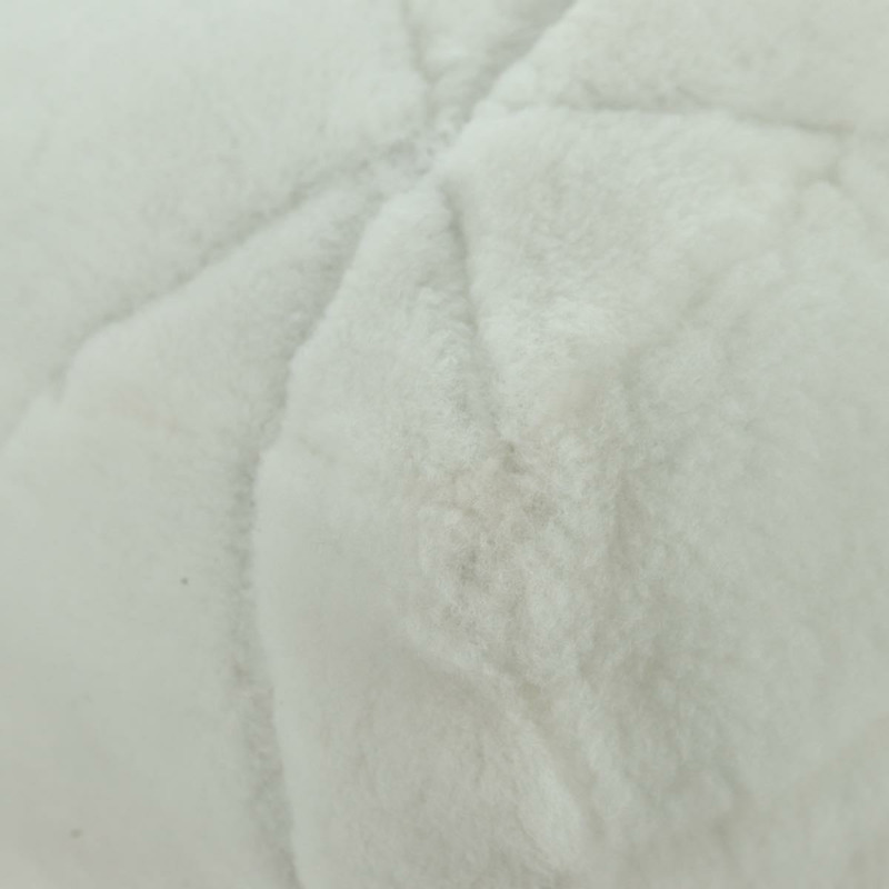 【日本直送】PRADA羊毛手提包 Mouton 白色銀色 Auth mr2498V-14