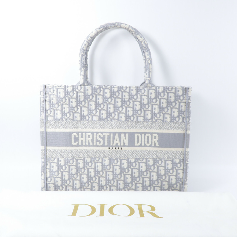 Dior 帆布Book Tote Medium手挽袋-9