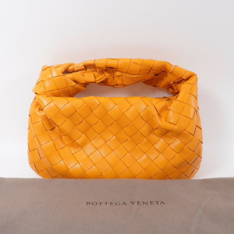 BOTTEGA VENETA 羊皮皮革Jodie Mini手挽袋-8