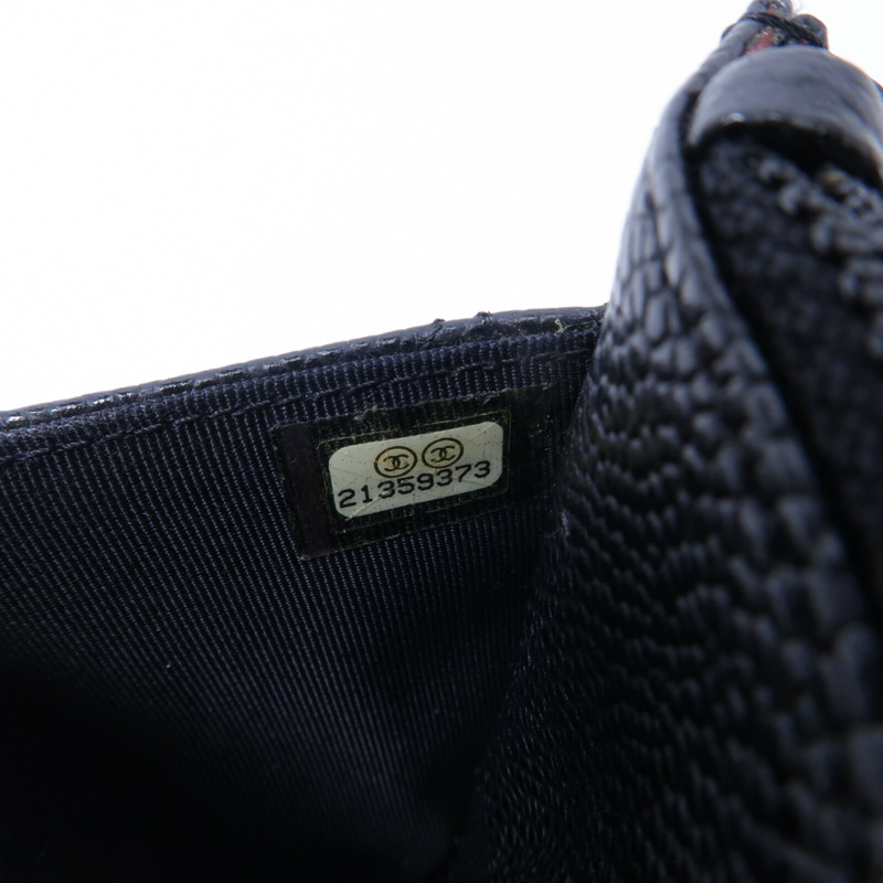 CHANEL 牛皮皮革WOC Wallet On Chain鏈帶肩背袋-7