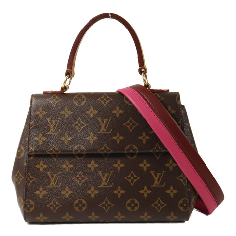 LOUIS VUITTON Monogram Cluny BB手挽肩背兩用袋