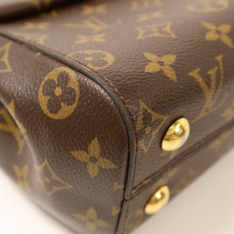 LOUIS VUITTON Monogram Cluny BB手挽肩背兩用袋-9