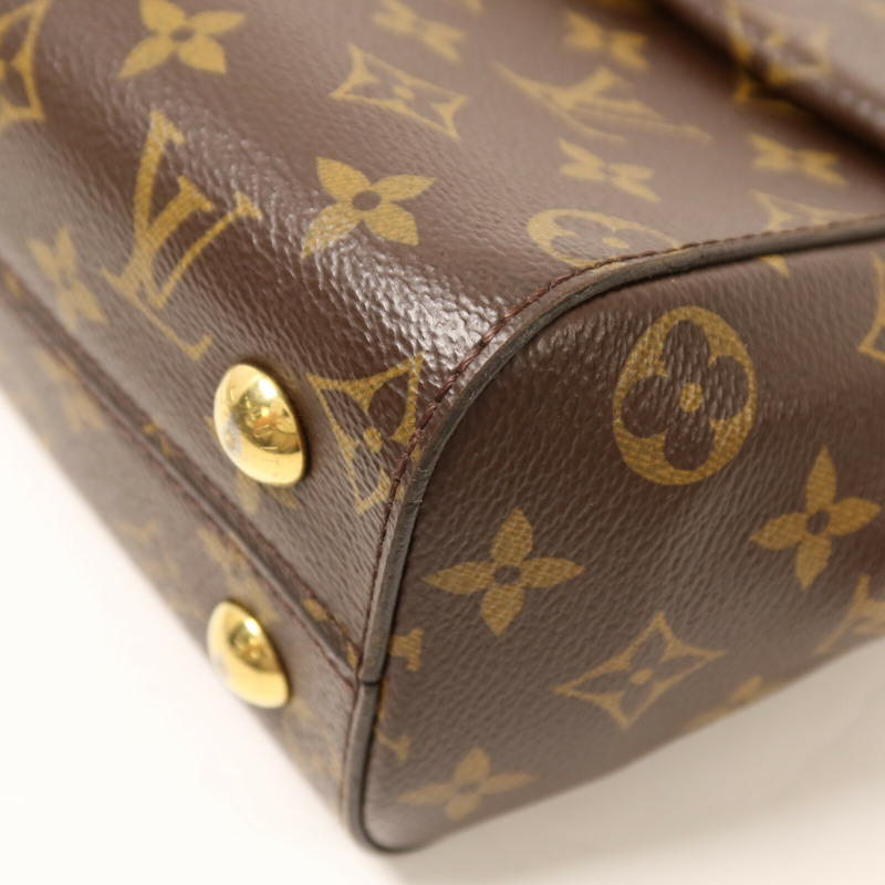 LOUIS VUITTON Monogram Cluny BB手挽肩背兩用袋-10
