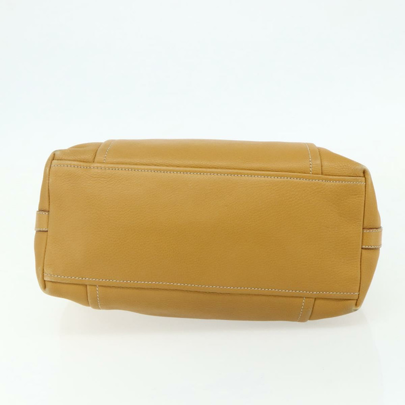 【日本直送】PRADA 手提包 皮革 棕色 銀色 正品 179442A-4