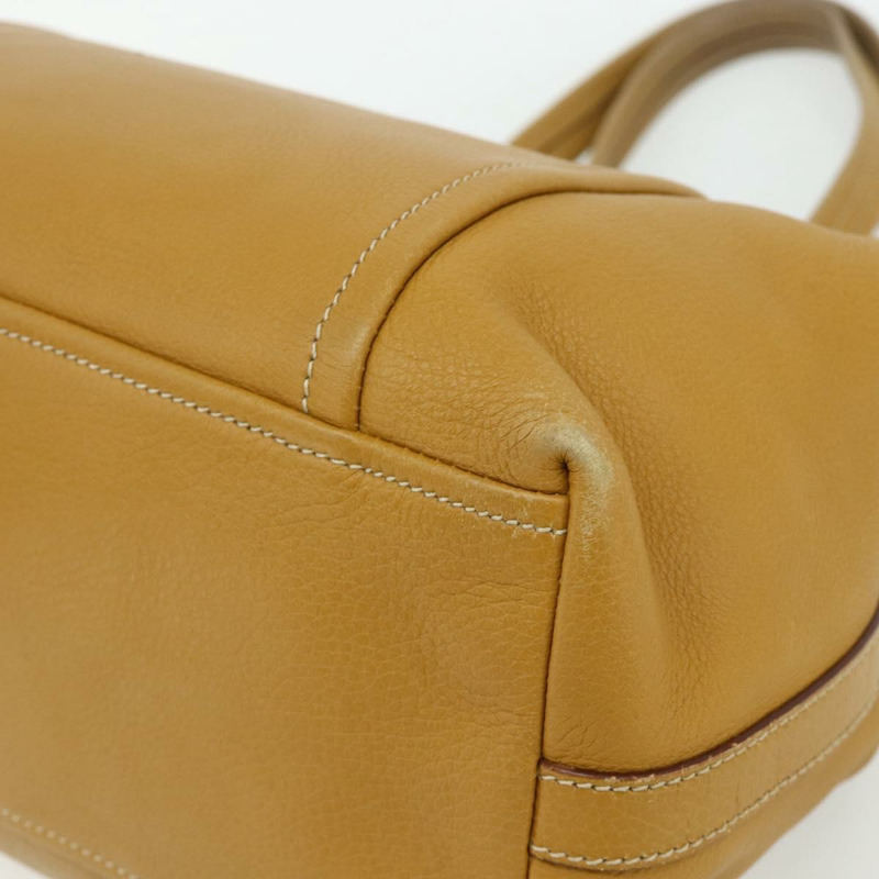 【日本直送】PRADA 手提包 皮革 棕色 銀色 正品 179442A-8