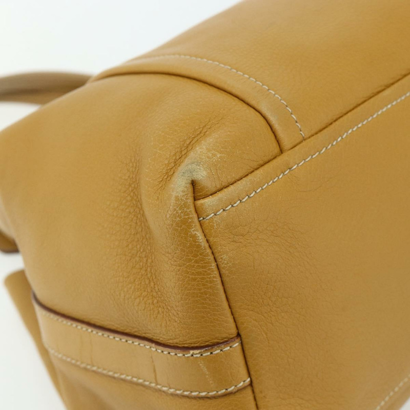 【日本直送】PRADA 手提包 皮革 棕色 銀色 正品 179442A-13