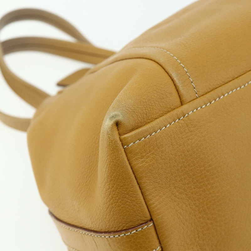 【日本直送】PRADA 手提包 皮革 棕色 銀色 正品 179442A-15
