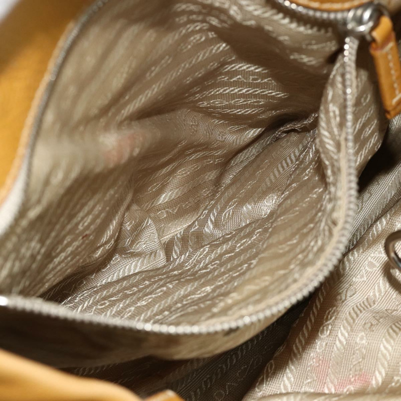 【日本直送】PRADA 手提包 皮革 棕色 銀色 正品 179442A-21