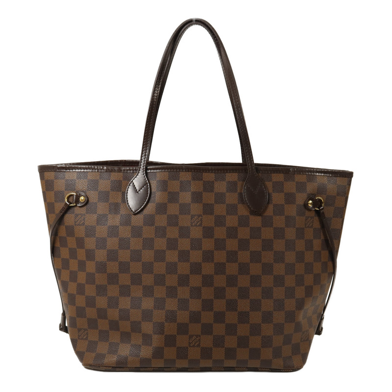 LOUIS VUITTON Damier Neverfull MM手挽袋-1