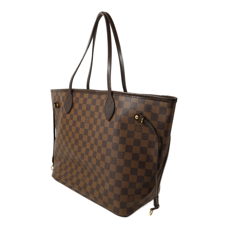 LOUIS VUITTON Damier Neverfull MM手挽袋-2