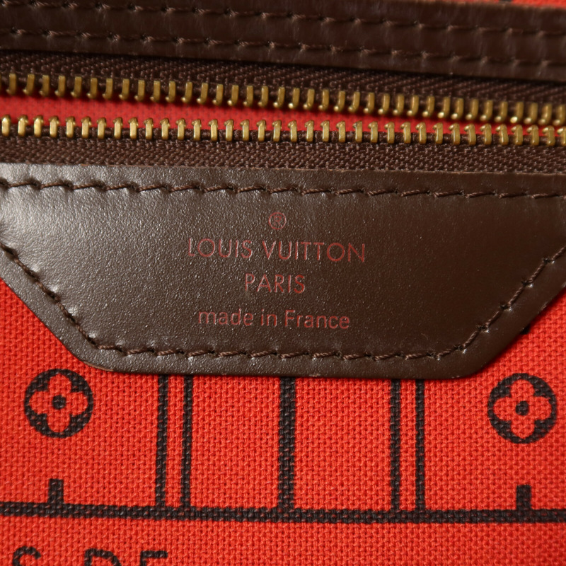 LOUIS VUITTON Damier Neverfull MM手挽袋-5