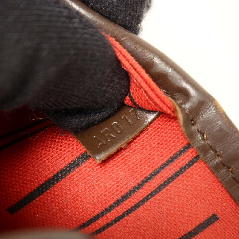 LOUIS VUITTON Damier Neverfull MM手挽袋-6