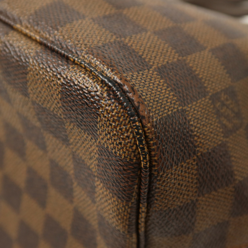 LOUIS VUITTON Damier Neverfull MM手挽袋-14