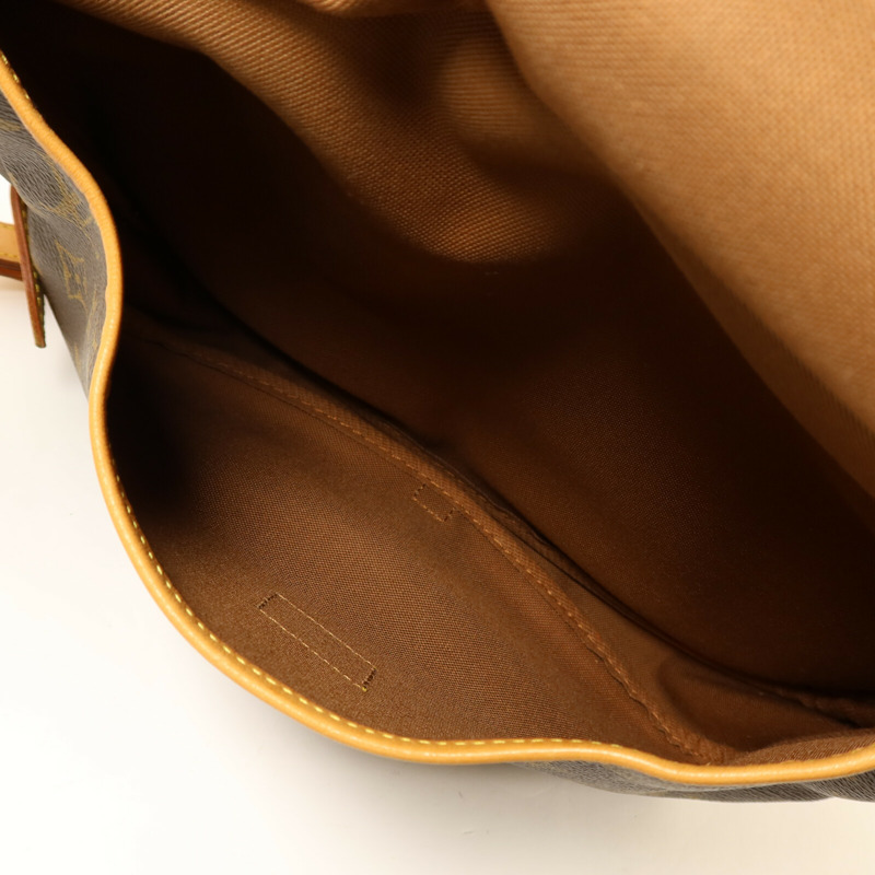 LOUIS VUITTON Monogram Saumur 30肩背袋-4