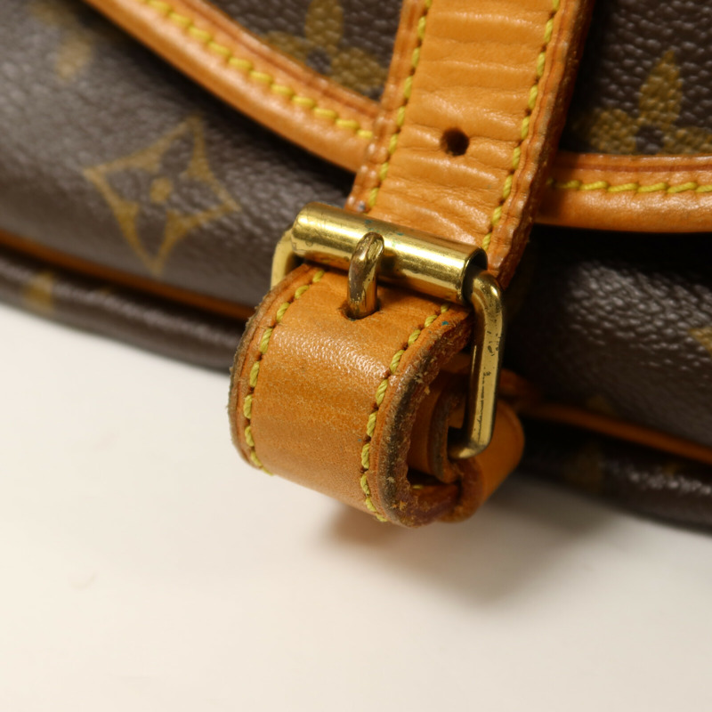 LOUIS VUITTON Monogram Saumur 30肩背袋-10