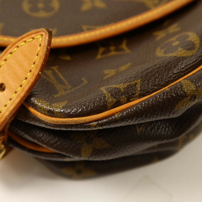LOUIS VUITTON Monogram Saumur 30肩背袋-11