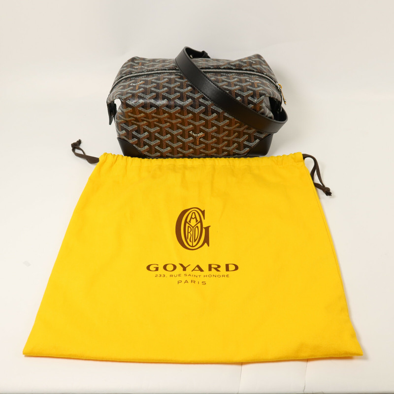 GOYARD 塗層帆布Goyard Bowling 25 Toiletry肩背袋-8