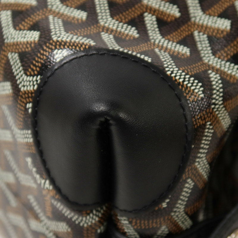 GOYARD 塗層帆布Goyard Bowling 25 Toiletry肩背袋-13