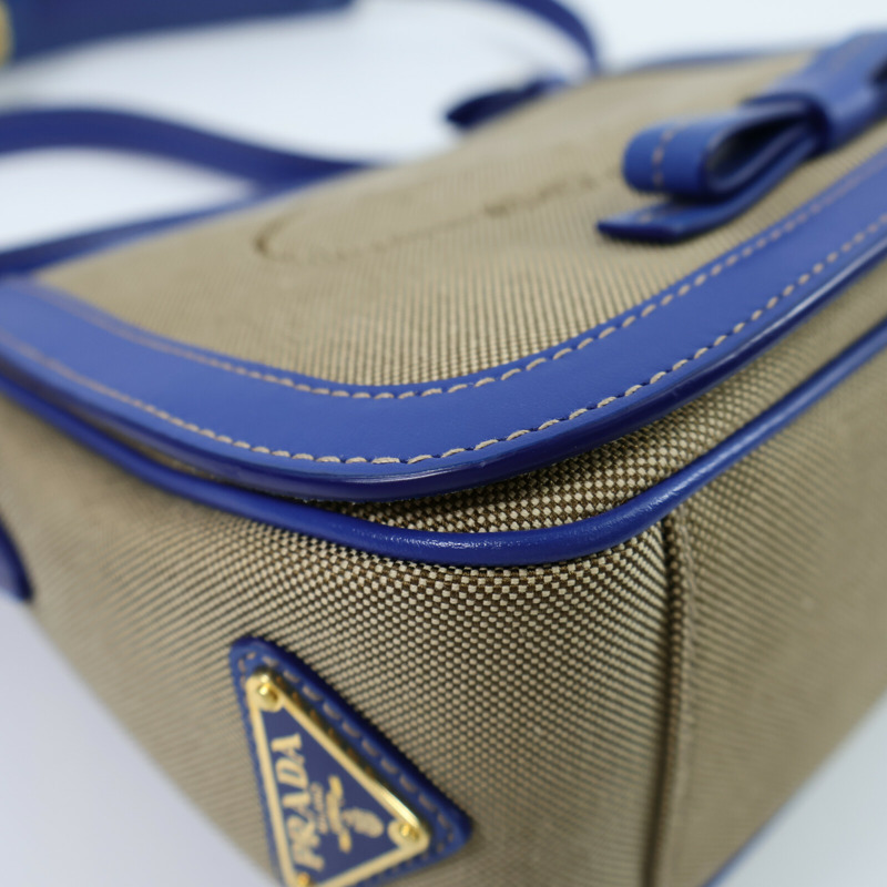 PRADA 帆布Shoulder Bag肩背袋-10