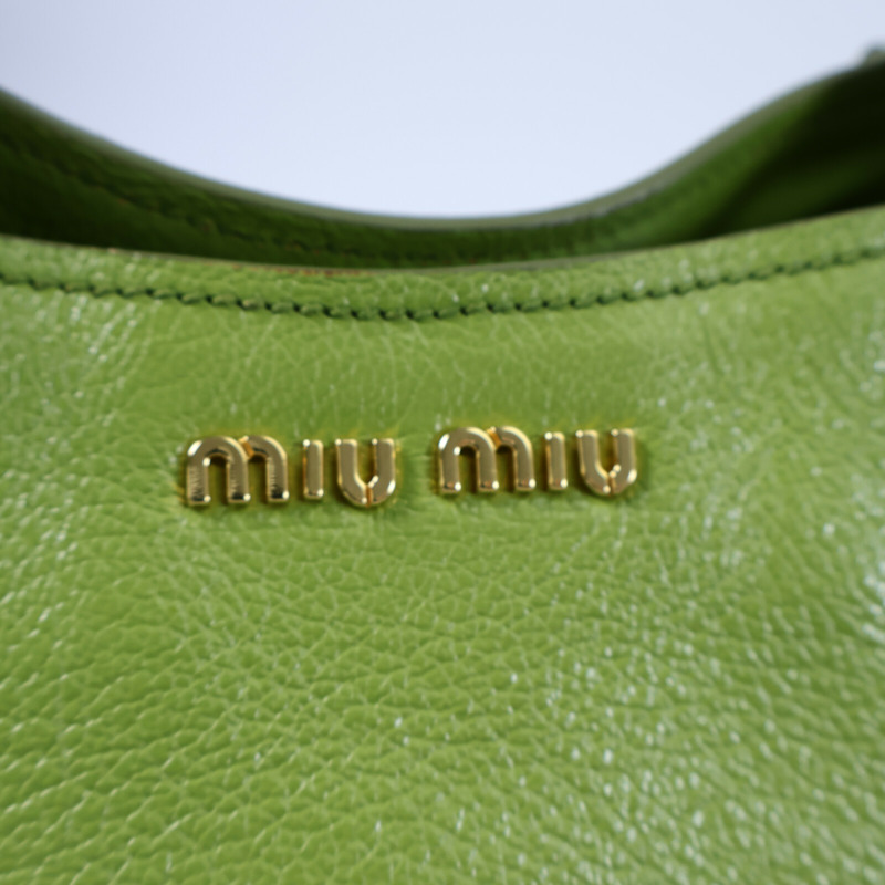Miu Miu 牛皮皮革Shoulder Bag手挽肩背兩用袋-7