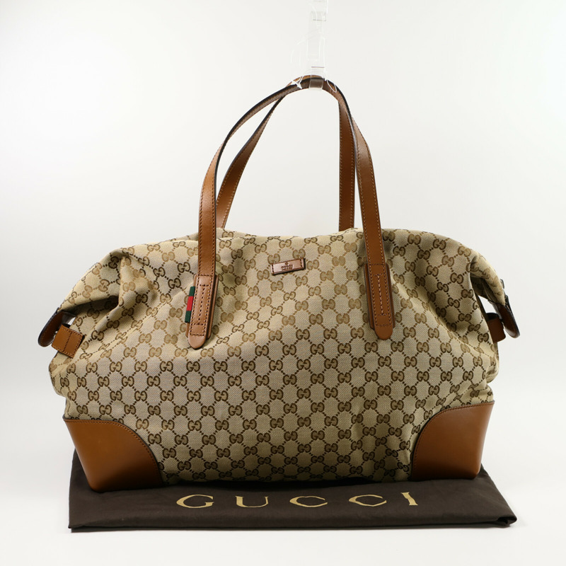 GUCCI 帆布Tote Bag肩背袋-8