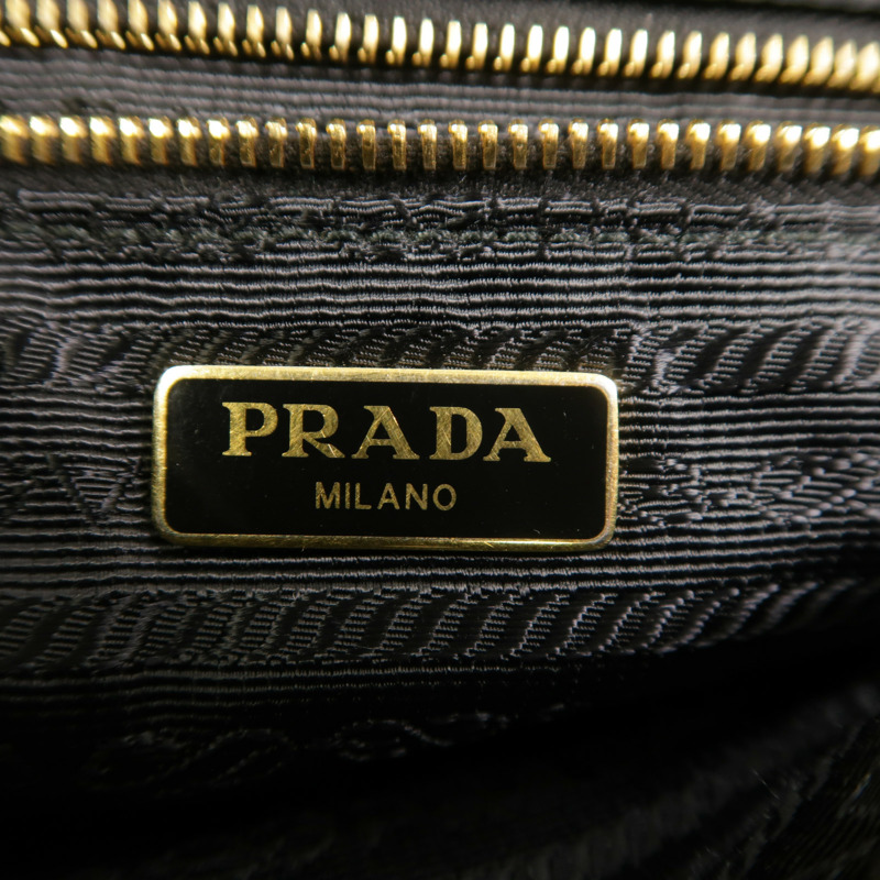 PRADA 尼龍Shoulder Bag鏈帶肩背袋-5
