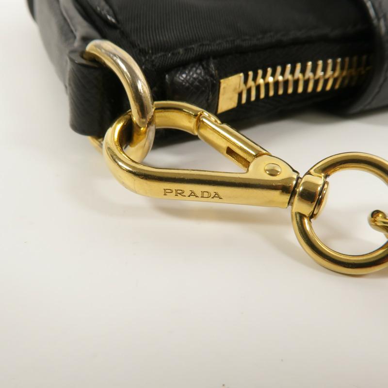 PRADA 尼龍Shoulder Bag鏈帶肩背袋-14