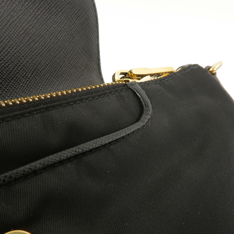 PRADA 尼龍Shoulder Bag鏈帶肩背袋-16