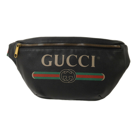 GUCCI 牛皮皮革Waist Bag腰包