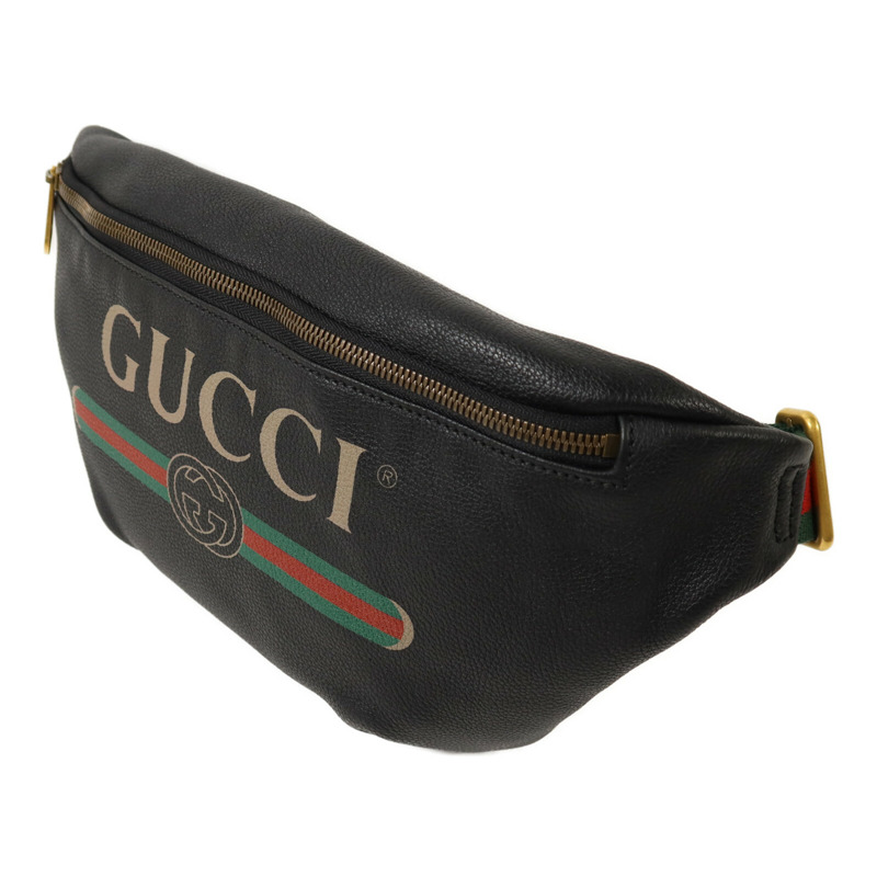 GUCCI 牛皮皮革Waist Bag腰包-2