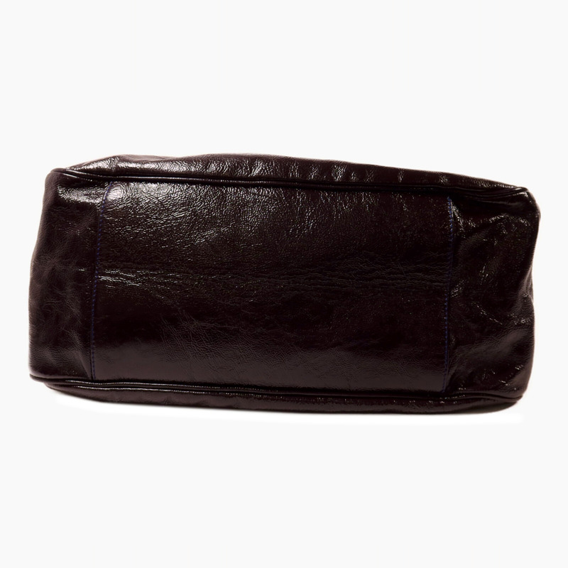 YVES SAINT LAURENT 漆皮皮革Roady Hobo肩背袋-3