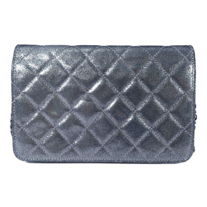 CHANEL 帆布Wallet On Chain鏈帶肩背袋-1