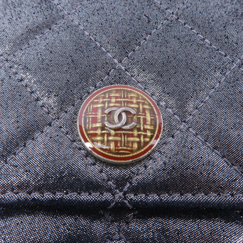 CHANEL 帆布Wallet On Chain鏈帶肩背袋-5