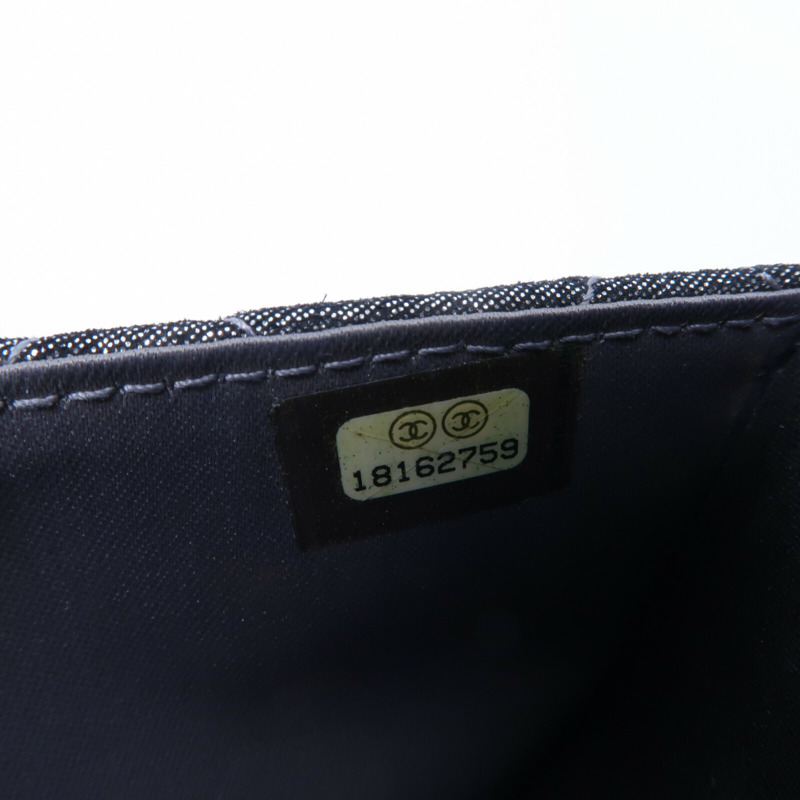 CHANEL 帆布Wallet On Chain鏈帶肩背袋-7