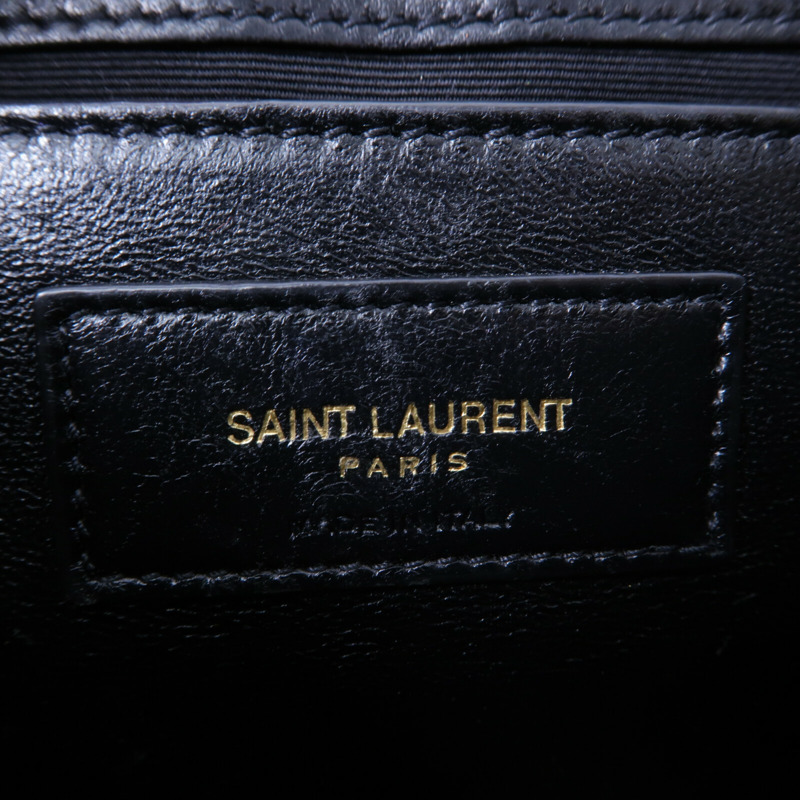 YVES SAINT LAURENT 羊皮皮革Mini Nolita鏈帶肩背袋-5