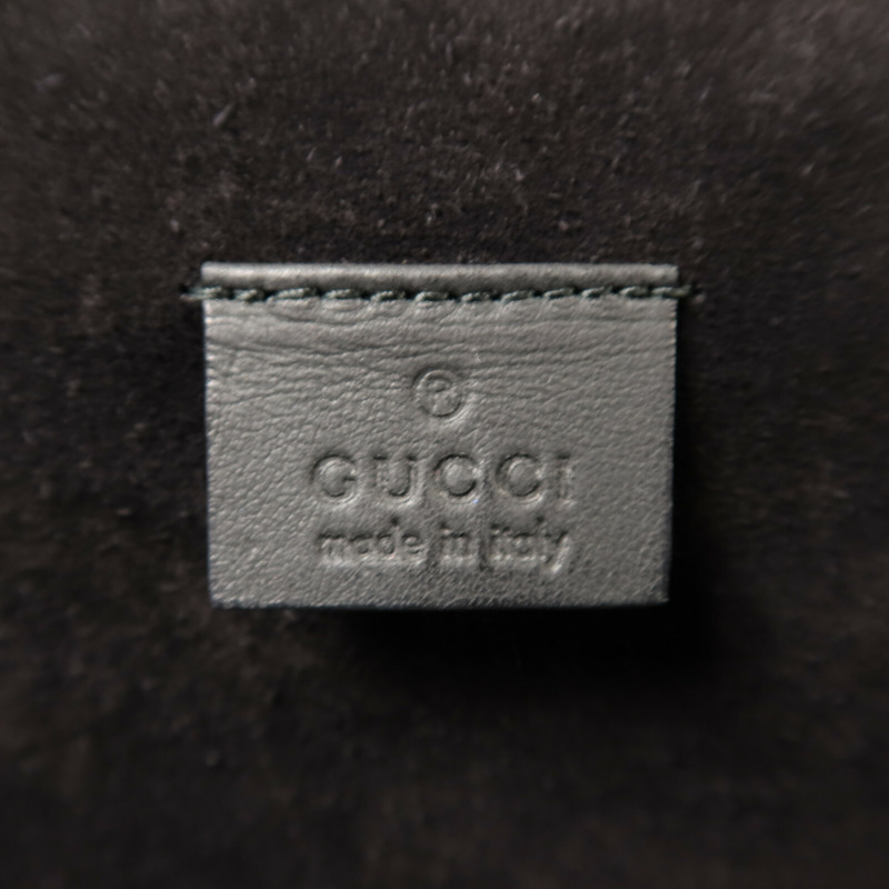 GUCCI 塗層帆布/麂皮皮革Dionysus鏈帶肩背袋-6