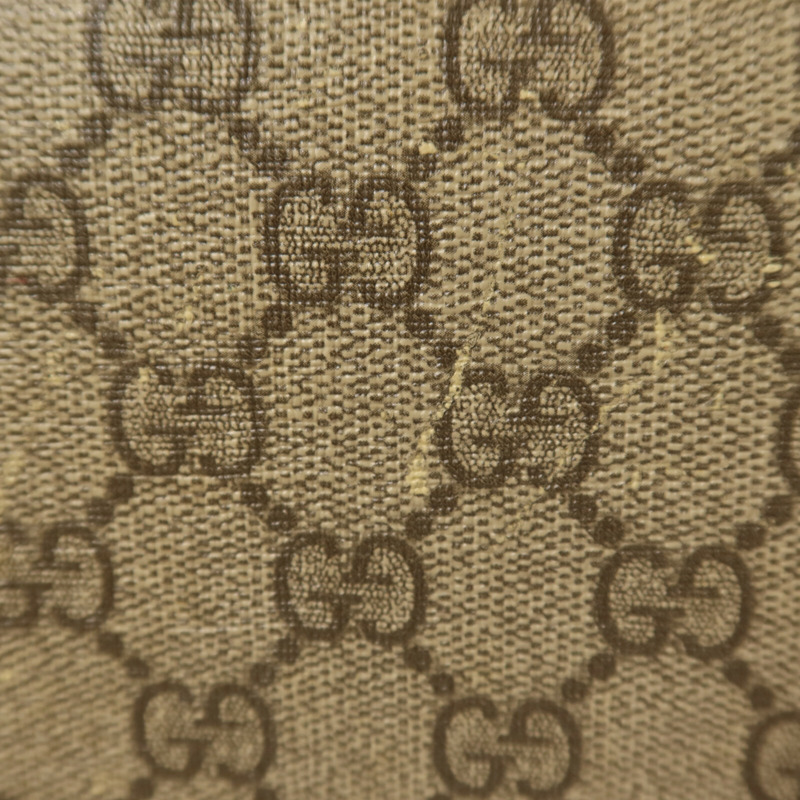 GUCCI 塗層帆布/麂皮皮革Dionysus鏈帶肩背袋-15