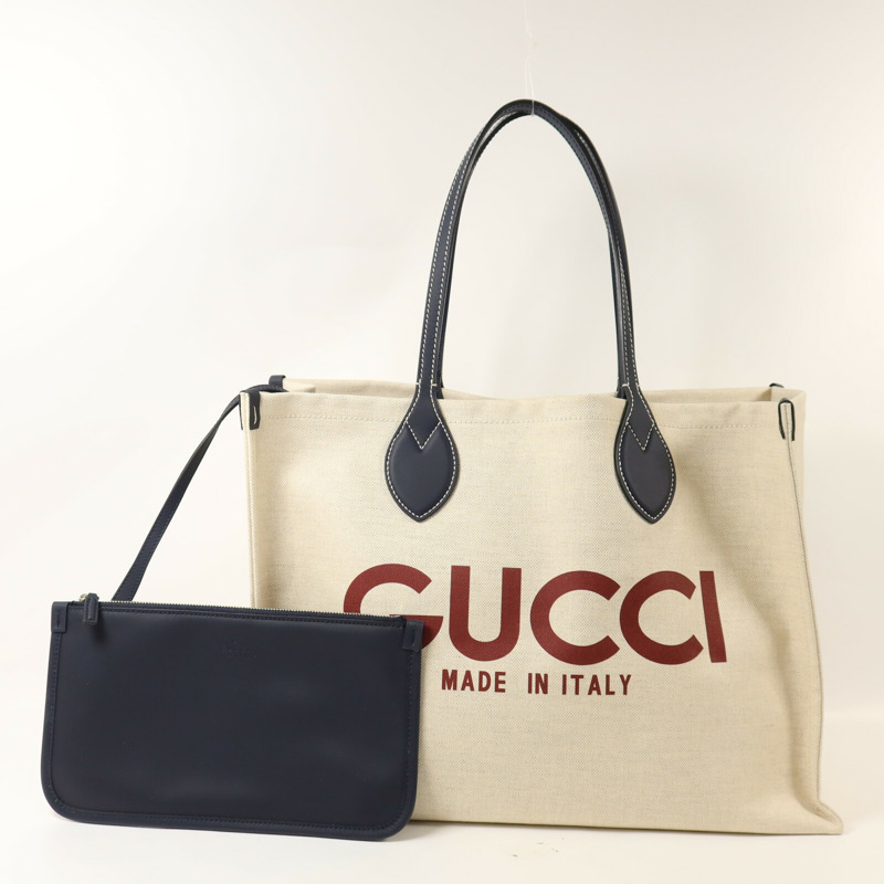GUCCI 塗層帆布Tote Bag手挽袋-10