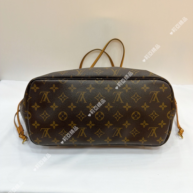 莉亞精品♡ Lv Neverfull MM 老花托特包-4