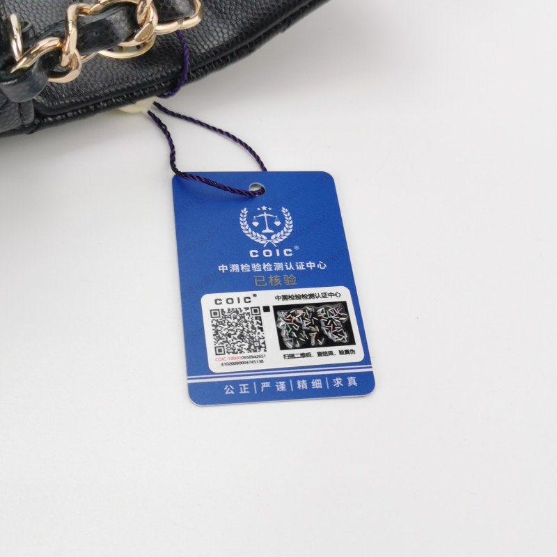 Chanel Classic Flap 經典款方胖子牛皮菱格絎縫雙C扣皮穿鏈斜背包單肩包-8